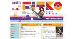 Desktop Screenshot of fitness-kynychova.cz